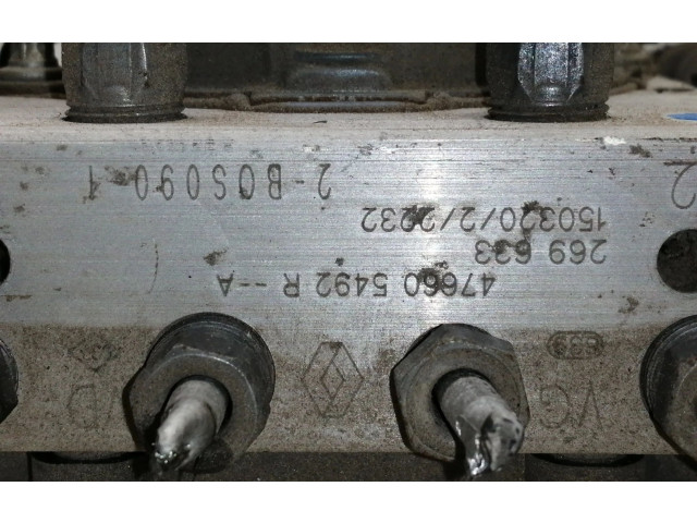 Jednotka ABS 476605492RA, 269633 Renault Captur 2015