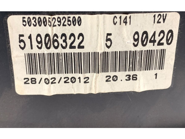 Přístrojová deska Fiat Punto (199) 2007 51803117, 51803117