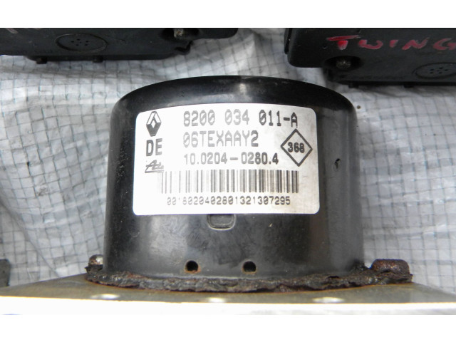 Jednotka ABS 8200034011A, 10020402804 Renault Twingo I 2001
