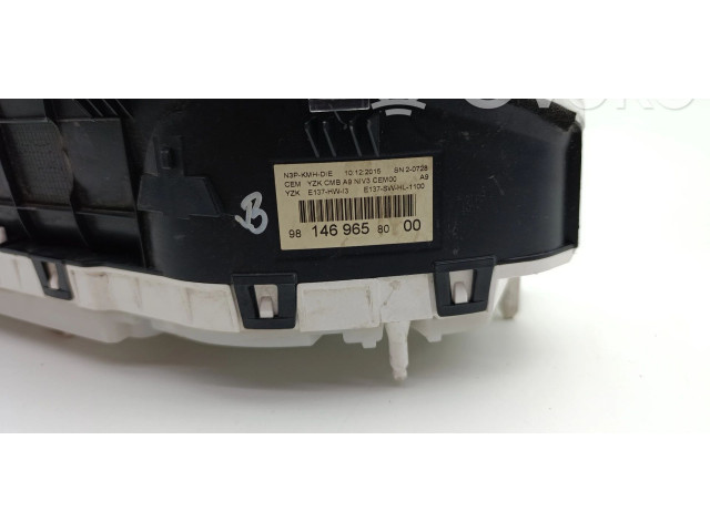 Панель приборов 9814696580 Peugeot 2008 I