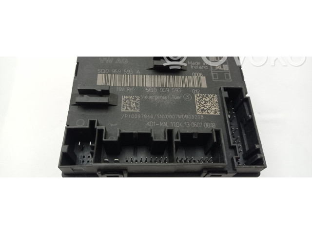 Блок комфорта 5Q0959593A   Audi A3 S3 A3 Sportback 8P   