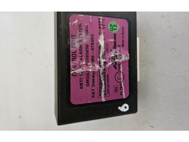 Блок управления 95985850 Chevrolet Spark