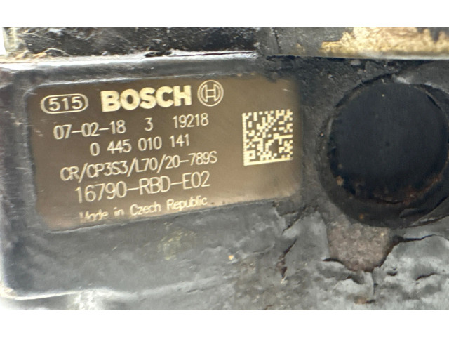 Vstřikovací čerpadlo 16790RBDE02, 0445010141   Honda Civic    N22A2 