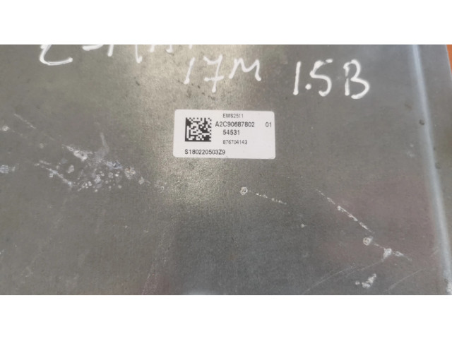 Řídící jednotka F1DA12A650AJF, FV6A12B684BB   Ford C-MAX II 2017