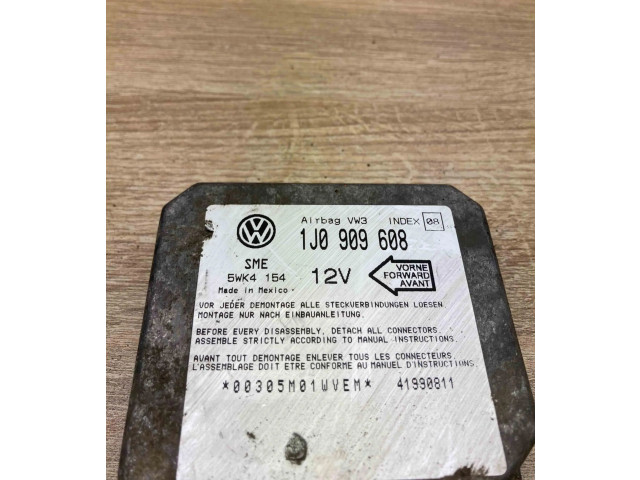 Блок подушек безопасности 1J0909608, 5WK4154 Skoda Octavia Mk1 (1U)
