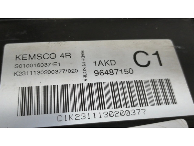 Řídící jednotka S010016037E1, 96487150 Daewoo Tacuma 2003