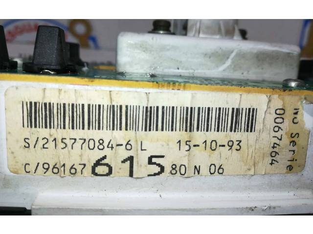 Přístrojová deska Citroen Xantia 1995 96167615, 37469