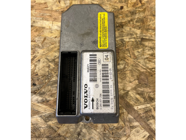 Блок управления двигателя 8645271, 0285001254   Volvo S60