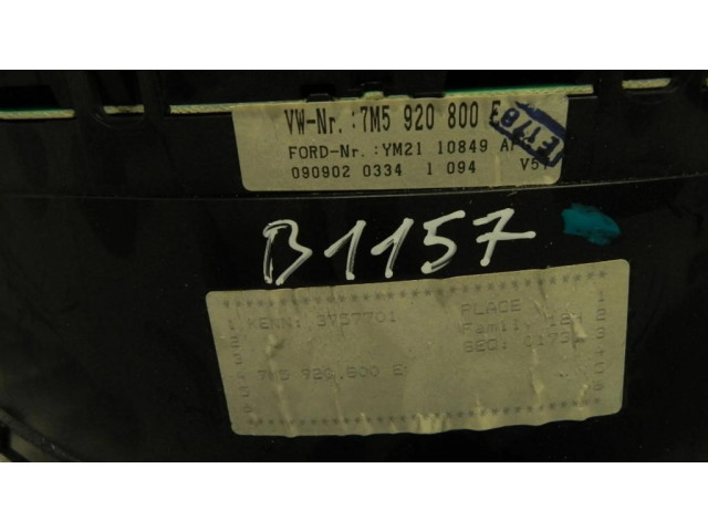 Панель приборов YM2110849APC, B1157 Ford Galaxy