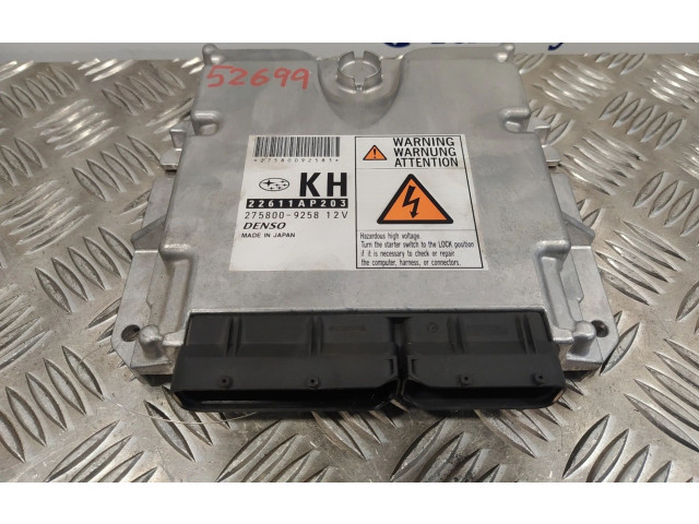 Блок управления двигателя 22611AP203, 2758009258 Subaru Forester SH