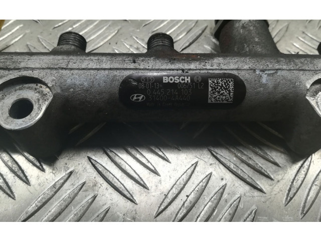 Топливная рампа 0445214103, 314004A440   KIA Sorento   для двигателя D4CB