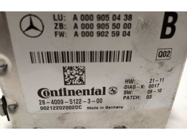 Блок управления A0009050438 Mercedes-Benz ML W166