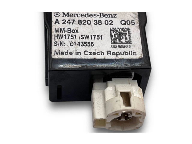 Блок комфорта S2291, A2478203802 Mercedes-Benz GLB x247