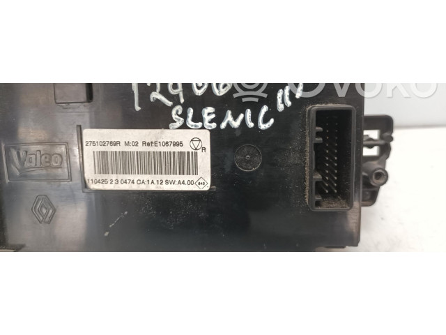 Блок управления климат-контролем 275102769R   Renault Scenic III   Grand scenic III