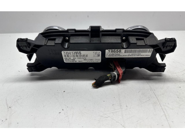 Блок управления климат-контролем 735613955, 735613955   Fiat 500L