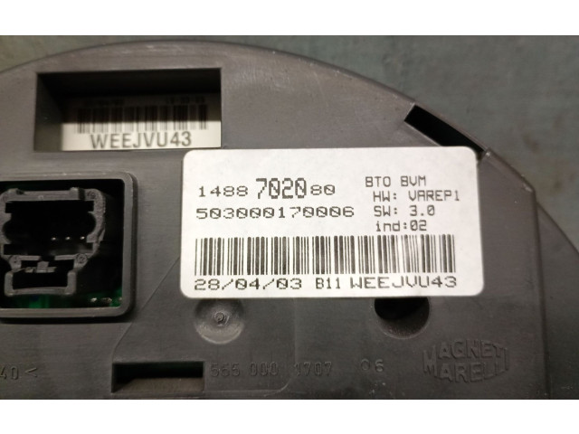 Панель приборов 1488702080, 610578 Citroen C8