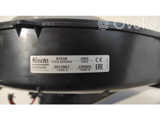 Вентилятор печки 87028, 0013967 Skoda Roomster (5J)