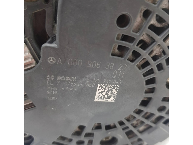 Генератор    A0009063822, 0125711043   Infiniti Q30