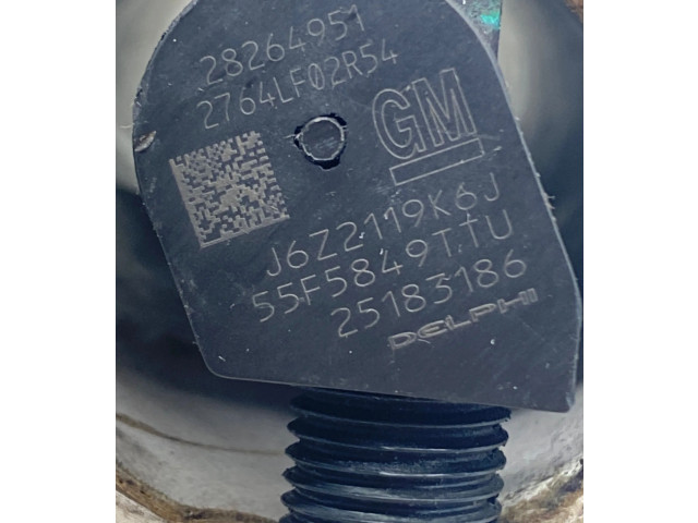 Форсунка 25183186, 28264951 Chevrolet Captiva