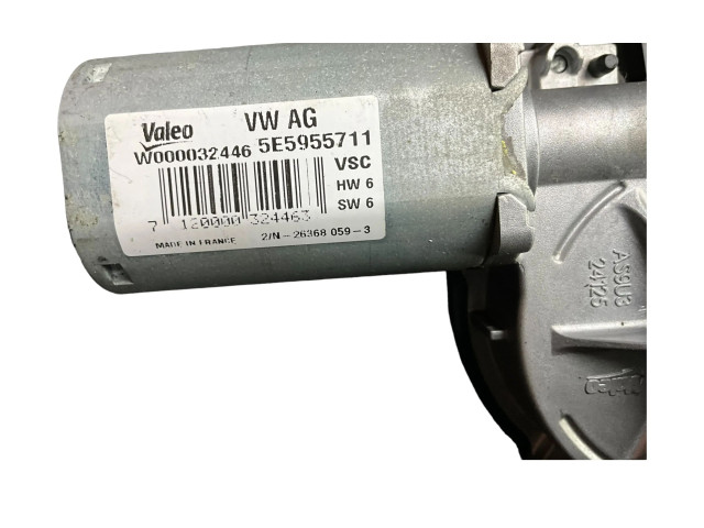 Моторчик заднего дворника E55955711, W000032446 Skoda Octavia Mk3 (5E)