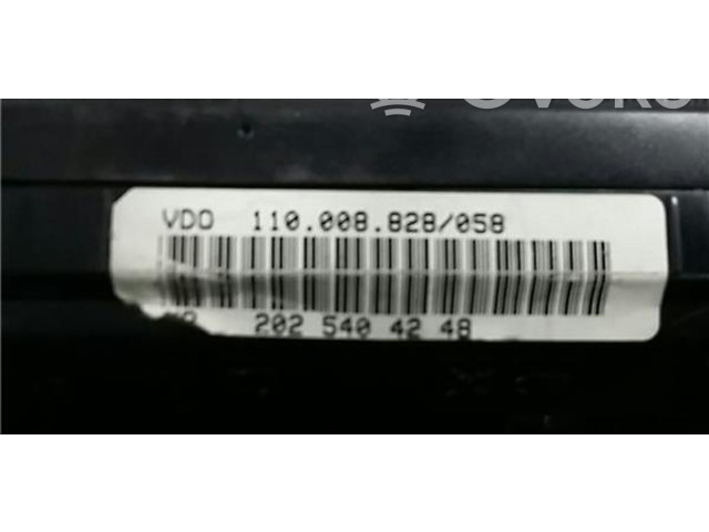 Přístrojová deska  Mercedes-Benz C W202 1993 2025404248, 110008828058  