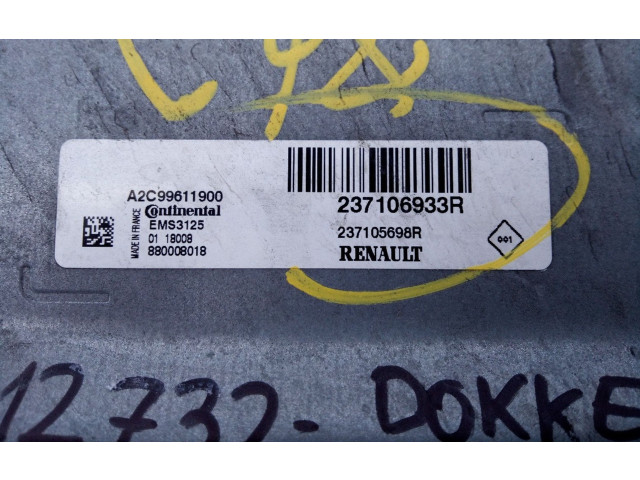 Řídící jednotka 237206933R, A2C99611900 Dacia Dokker 2018