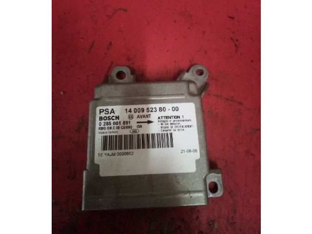 Блок подушек безопасности 0285001891   Peugeot Expert