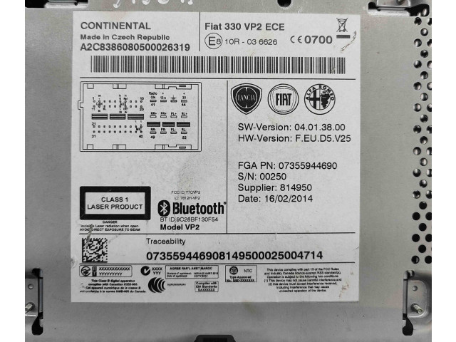 Блок предохранителей    Fiat 500L    