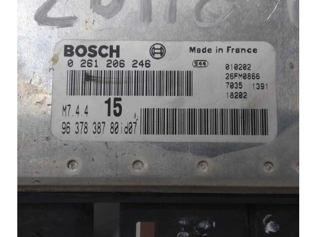 Vstřikovací lišta 9637838780 Peugeot 106