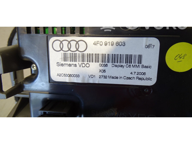 Přístrojová deska  Audi A6 Allroad C6 2006   