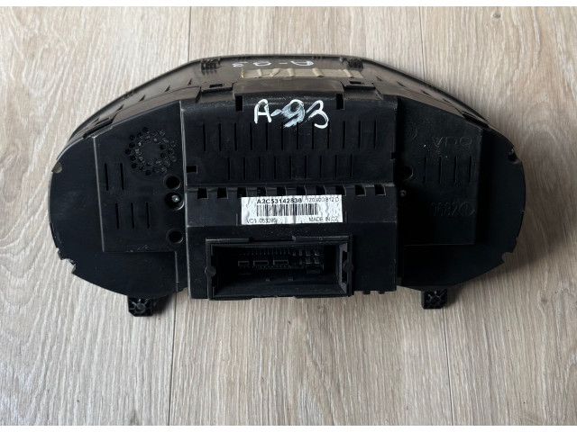 Панель приборов 1Z0920812D, SW080500   Skoda Octavia Mk2 (1Z)       