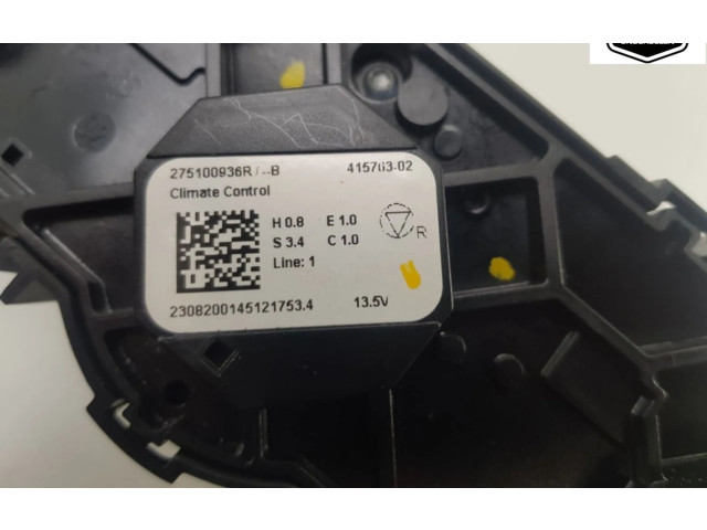 Блок управления климат-контролем 2751000936R, 2751000936R   Renault Clio V