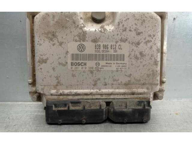 Блок управления двигателя 038906012CL, 0281010380 Skoda Octavia Mk1 (1U)