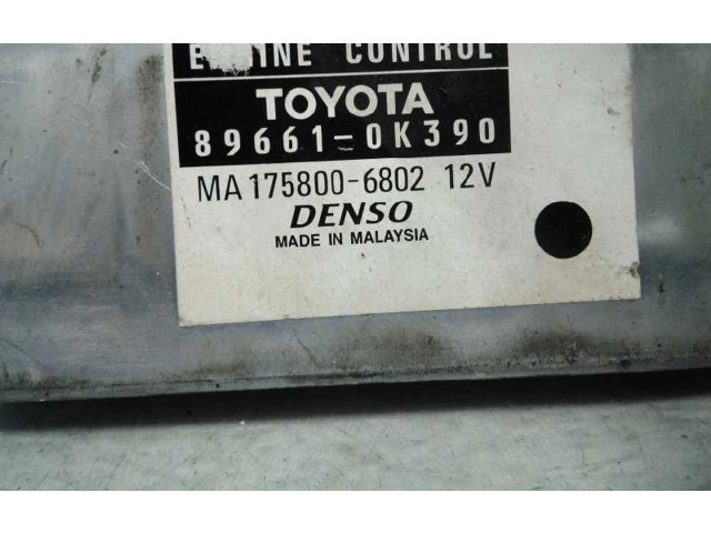 Řídící jednotka 896610k390, 44328 Toyota Hilux (AN10, AN20, AN30) 2007