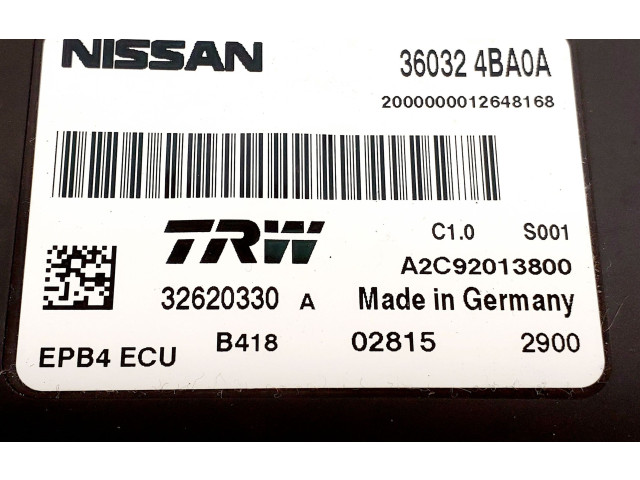 Блок управления АБС 360324BA0A   Nissan X-Trail T32