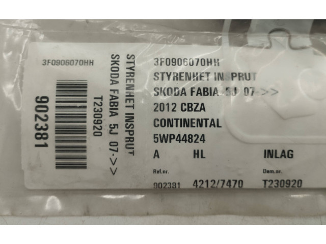 Блок управления двигателя 03F906070HH, 03F907309AK Skoda Fabia Mk2 (5J)