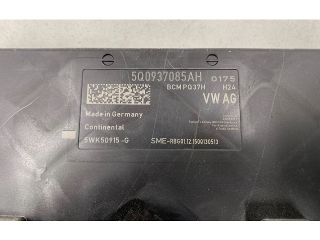 Блок комфорта 5Q0937085AH, 5WK50915G Audi A3 S3 8V