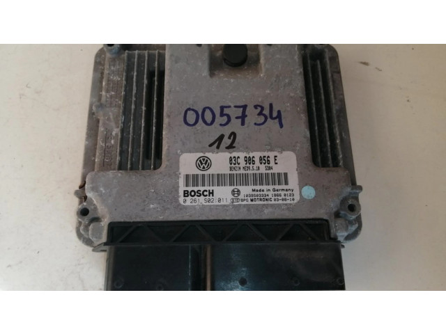 Блок управления двигателя 03C906056E, 0261S02011   Volkswagen Touran I