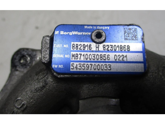 Turbodmychadlo Турбина 82301868 Renault Sandero I