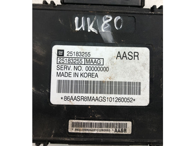 Блок управления двигателя 25183255, UK80   Chevrolet Spark