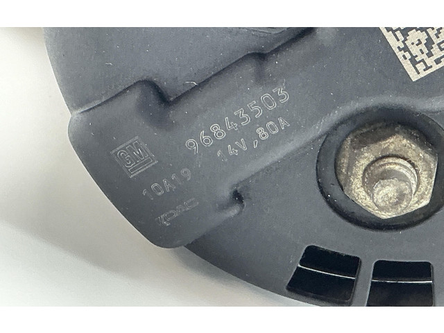 Генератор 96843503, 96843503   Chevrolet Spark      