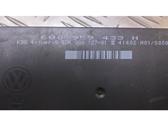 Комфортный модуль 6Q0959433H, 5DK00812701 Skoda Fabia Mk1 (6Y)