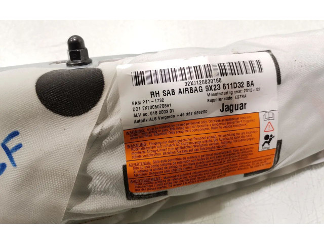 Подушка безопасности в сиденье 9X23611D32BA   Jaguar XF