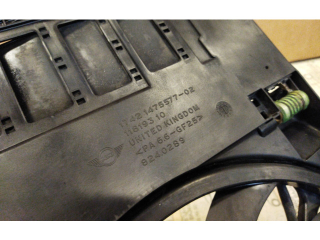 Электрический вентилятор радиаторов 1742147557702, 11819310 Mini One - Cooper R50 - 53