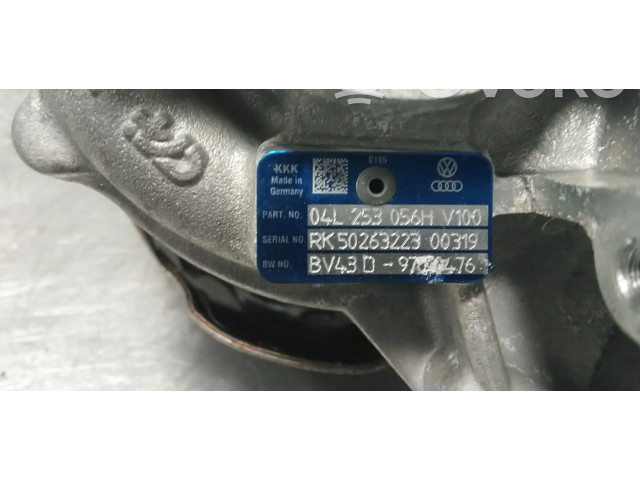 Турбина Нагнетатель Audi A6 S6 C7 4G  04L253056H, 04L253056C   для двигателя CNHA      