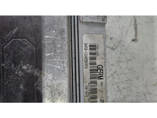 Блок управления двигателя 94FB12A650FA, GERM Ford Fiesta