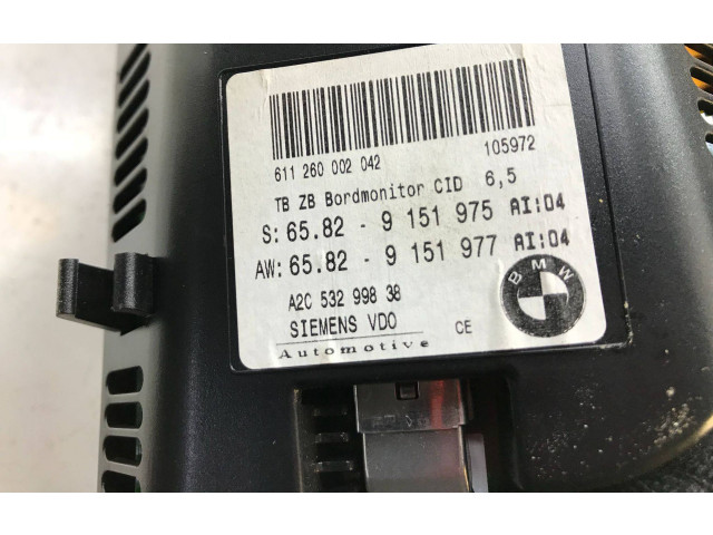 Дисплей 9151975, k3173 BMW 5 E60 E61