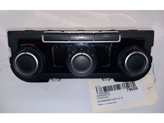 Блок управления климат-контролем 7N0907426DAZJU, 7N0907426DAZJU Volkswagen Caddy