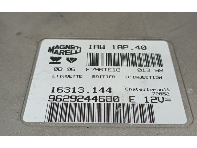 Блок управления двигателя 9629244680 Citroen Xsara