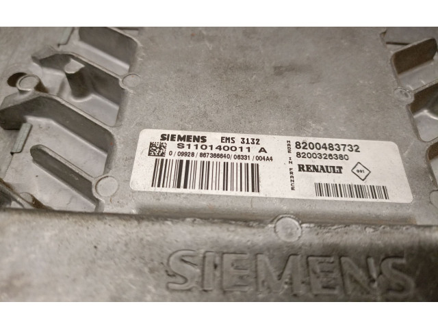 Блок управления двигателя 8200483732 Dacia Logan Pick-Up